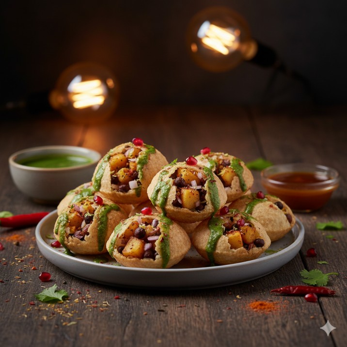 Stuffed Gol Gappe